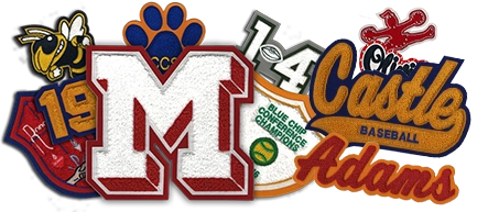 Chenille Letter Patches