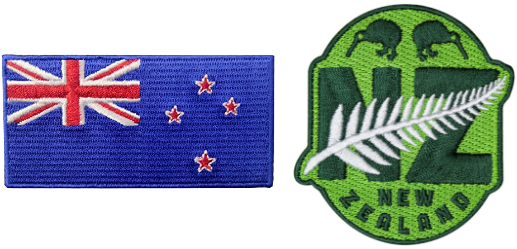 New Zealand Flag Patches New Zealand Flag Patches