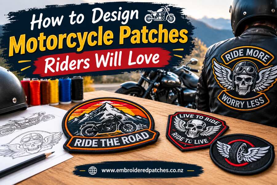 How to Design Motorcycle Patches Riders Will Love