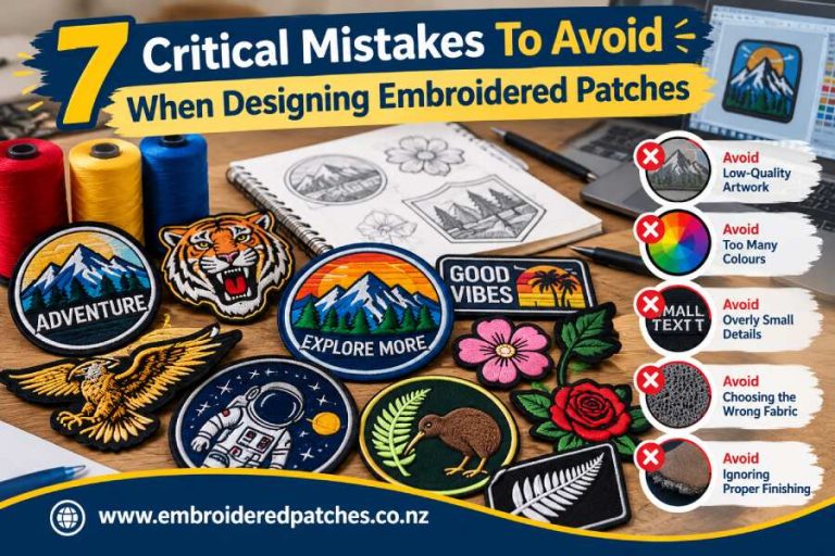Mistakes To Avoid When Designing Embroidered Patches