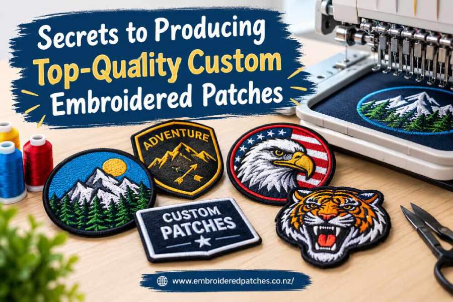 Secrets to Producing Top-Quality Custom Embroidered Patches