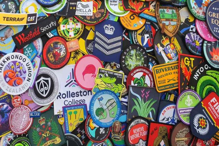 Premium Embroidered Patches in New Zealand